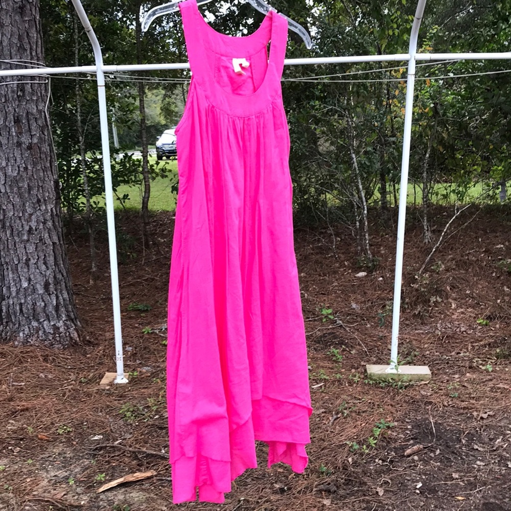 Free People pink dress Sz 3